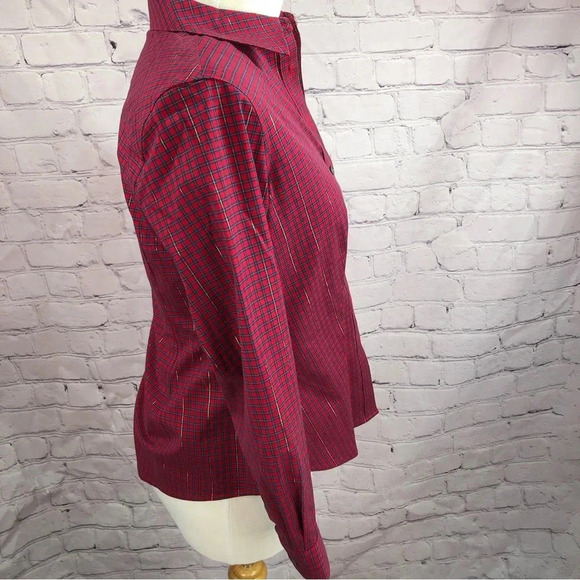 Talbots button down top women’s 4 petite - Picture 3 of 6